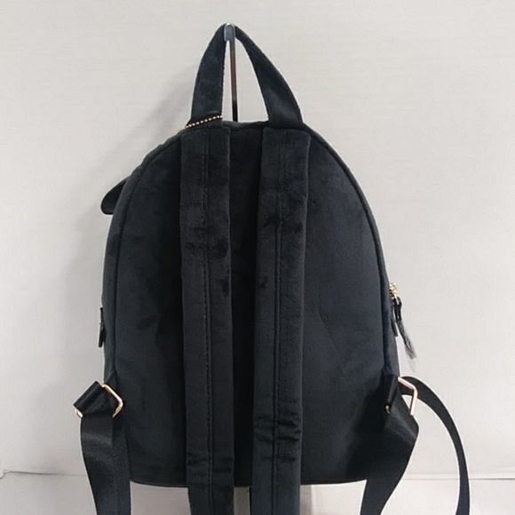 Juicy Couture Black and Gold Studded Backpack With Heart Keychain *NWT* main image 5